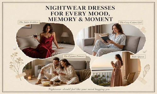 Nightwear Dresses at Honeymoon