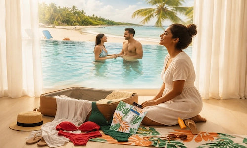Swimwear & Beach Essentials for Honeymoon
