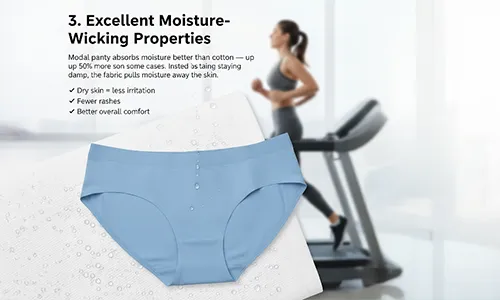 Excellent Moisture-Wicking Properties