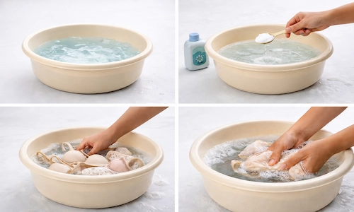 Hand Washing Lingerie