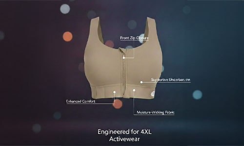 High-Impact Sports Bras for 4XL