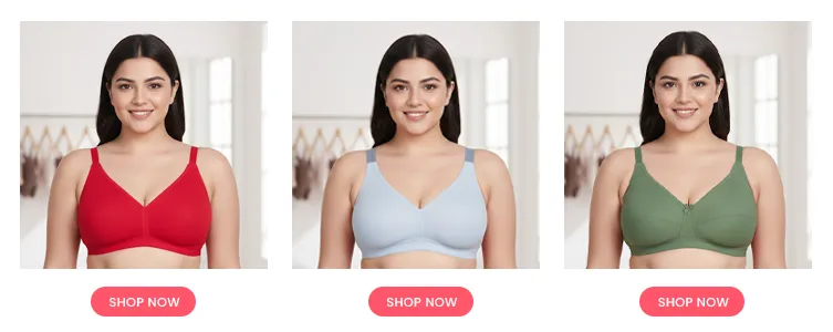 Shyle Padded Inner Support Layer Seamless Bra1