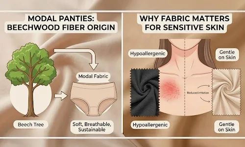 What Are Modal Panties and Why Fabric Matters for Sensitive Skin