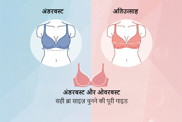 अंडरबस्ट और ओवरबस्ट: सही ब्रा साइज़ चुनने की पूरी गाइड