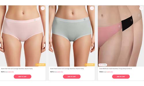 Full-coverage panties