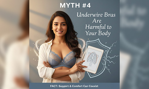 Underwire Bras Are Harmful to Your Body