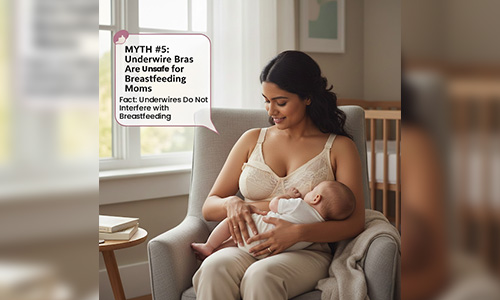 Underwire Bras Are Unsafe for Breastfeeding Moms