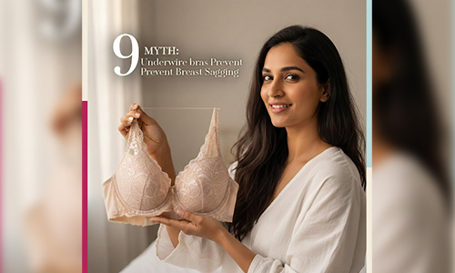 Underwire Bras Prevent Breast Sagging