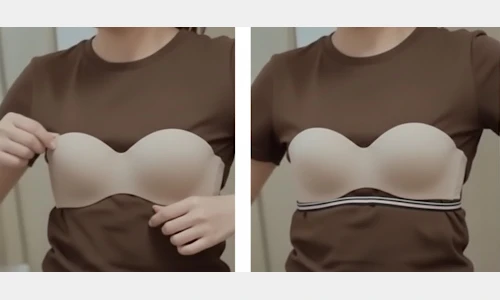 Using a Strap to Secure Your Strapless Bra