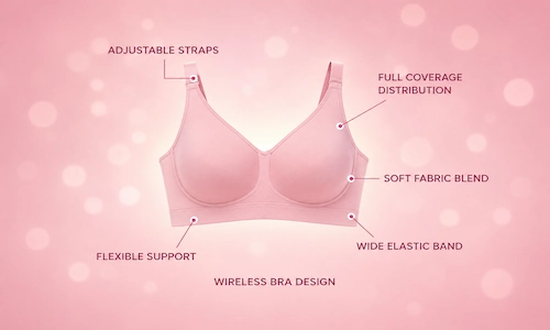 Wireless Bras for 4XL Comfort