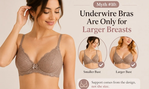 Underwire Bras Are Only for Larger Breasts