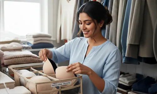 Store Your Padded Bras Properly