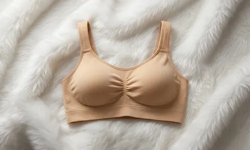 Almond Buff Skin Bottom Encircled Moulded Everyday Bra