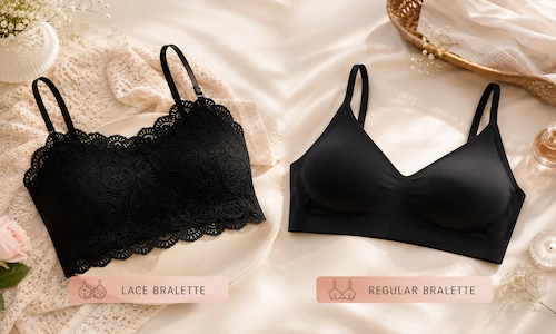 Lace and Regular Bralettes
