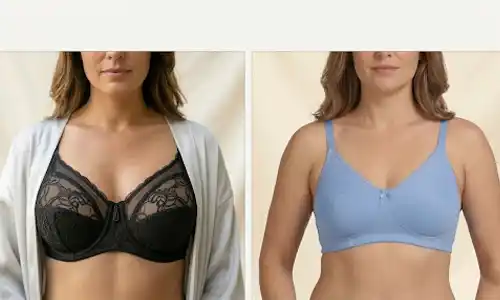 Full Coverage Lace Bra vs Regular Bra