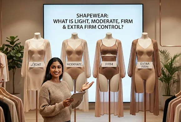 Shapewear Control Guide: Light, Moderate, Firm & Extra Firm