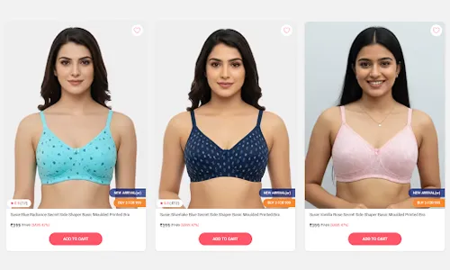 Sky White Bottom Encircled Moulded Everyday Bra1