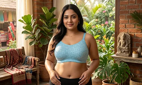 Sky White Bottom Encircled Moulded Everyday Bra1