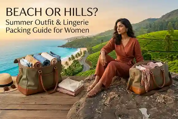 Beach or Hills? Summer Outfit & Lingerie Packing Guide for Women