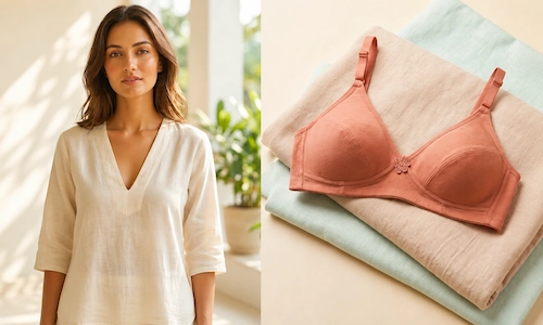 The Non-Padded Plunge Bra
