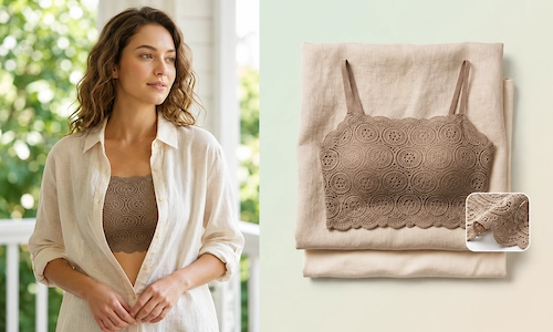 Cotton Lace Bralette
