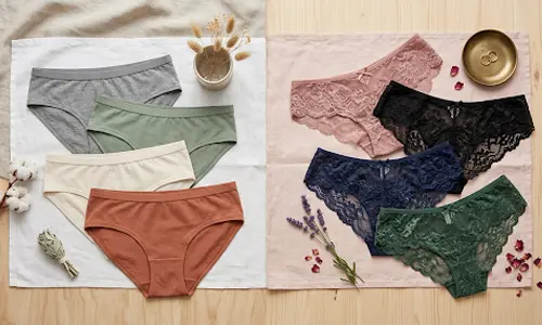 आपको कॉटन और लेस वाली पैंटी कब चुननी चाहिए