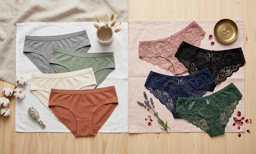 కాటన్ మరియు లేస్ ప్యాంటీలను ఎప్పుడు ఎంచుకోవాలి