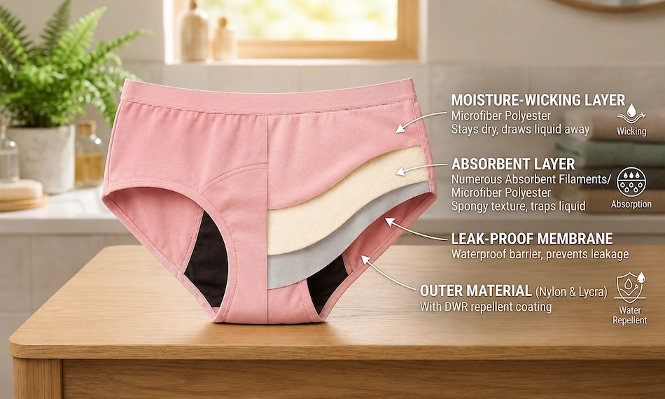 Structure of Period Panties