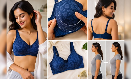 High Support Seamed Everyday Non Padded Bra
