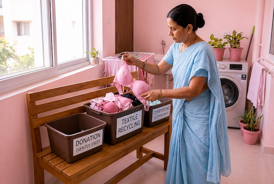 Sustainable Ways to Get Rid of Bras and Underwear
