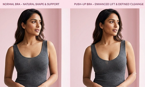 Key Differences: Normal Bra vs. Push-up Bra