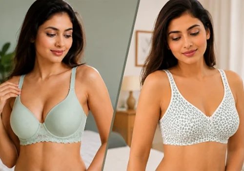 பேடட் (Padded) vs. நான்-பேடட் (Non-Padded) ப்ரா