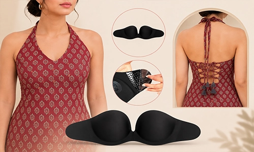 Shyaway shyle padded wing adhesive stick-on bra