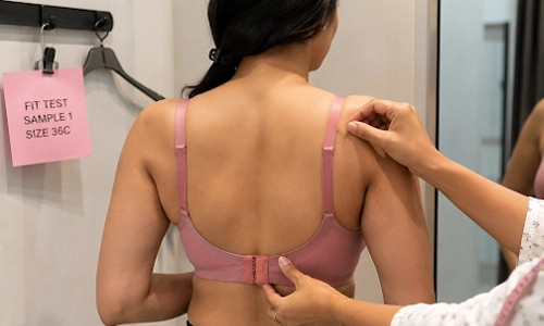 Testing Bra Fitting on Indian Women