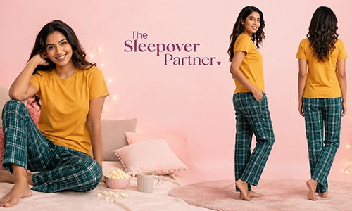 The Sleepover Partner: Shyaway Hydro Green Tartan Plaid Pyjama Set