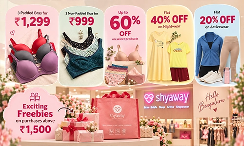 Shyaway 4th Store Opening Day Offers