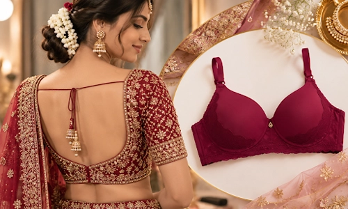 Heavy Bridal Blouses Need a Smoother Base