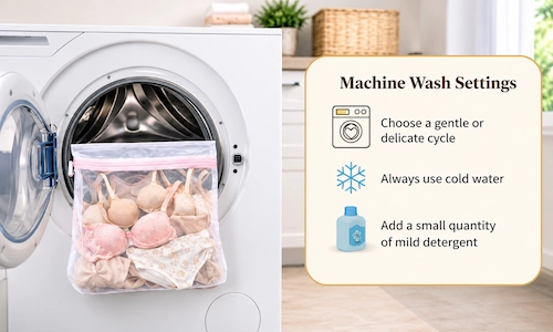 Machine Washing Lingerie